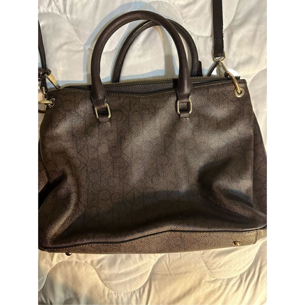 Calvin Klein Cross Body Purse Brown - Picture 2 of 10